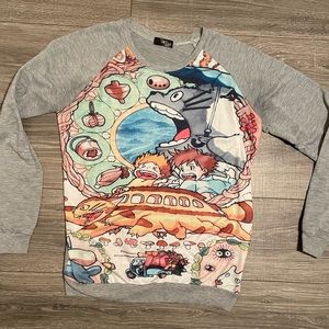 Studio Ghibli – my “neighbor Totoro” Long sleeve top 🖤